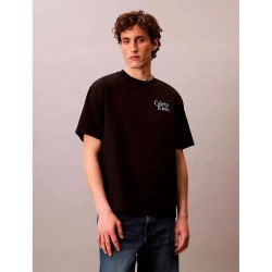тениска,мъжки,тениски,дамски,тениски,calvin,klein,jeans,script,logo,short,sleeve,t,shirt,black,(black)