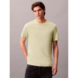 тениска,мъжки,тениски,дамски,тениски,calvin,klein,jeans,smooth,short,sleeve,t,shirt,yellow,(winter,pear)