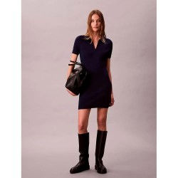 юношески,дънки,дамски,поли,и,рокли,calvin,klein,jeans,snowy,youthful,short,sleeve,short,dress,blue,(dark,sapphire)