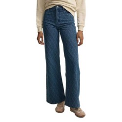 Дънки Silbon 2040902054 Diamond Print jeans - Blue (Blue) дънки,мъжки,панталони,дамски,панталони,silbon,2040902054,diamond,print,jeans,blue,(blue)