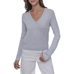 тениска,мъжки,тениски,дамски,тениски,dkny,dw7000174,long,sleeve,t,shirt,grey,(dusty,blue)