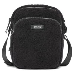 Чанта за през рамо DKNY Gigi Flight bag - Black (Black / Silver) чанта,за,през,рамо,всички,чанти,dkny,gigi,flight,bag,black,(black,silver)