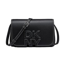 Чанта DKNY Nicole bag - Black (Black / Lt Taupe) чанта,всички,чанти,dkny,nicole,bag,black,(black,lt,taupe)