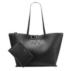 Чанта DKNY Nicole tote bag - Black (Black / Silver) чанта,всички,чанти,dkny,nicole,tote,bag,black,(black,silver)