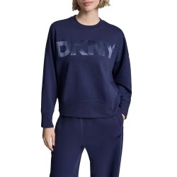 тениска,мъжки,тениски,дамски,тениски,dkny,satin,transfer,t,shirt,blue,(peacoat)