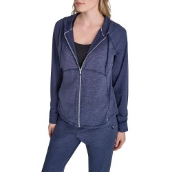 палто,дамски,блузи,dkny,spacedye,raglan,hoodie,blue,(peacoat,spacedye)