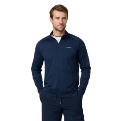 Hackett Swing Quarter long sleeve polo - Blue (Navy) дамски,блузи,с,яка,мъжки,блузи,с,яка,hackett,swing,quarter,long,sleeve,polo,blue,(navy)