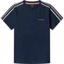 Тениска Hackett Tape T-shirt - Blue (Navy) тениска,мъжки,тениски,дамски,тениски,hackett,tape,t,shirt,blue,(navy)