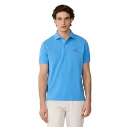 Façonnable Birdie Pima Piq short sleeve polo - Blue (Regal Blue) дамски,блузи,с,яка,мъжки,блузи,с,яка,façonnable,birdie,pima,piq,short,sleeve,polo,blue,(regal,blue)