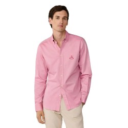 риза,с,дълъг,ръкав,дамски,ризи,мъжки,ризи,façonnable,spring,oxford,long,sleeve,shirt,pink,(salsa,red)