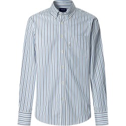 риза,с,дълъг,ръкав,дамски,ризи,мъжки,ризи,façonnable,fm302188,long,sleeve,shirt,white,(naval,blue)