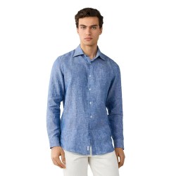 риза,с,дълъг,ръкав,дамски,ризи,мъжки,ризи,façonnable,fm302251,linen,long,sleeve,shirt,blue,(pop,blue)