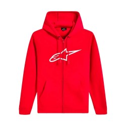 Блуза Alpinestars Ageless full zip sweatshirt - Red (Red / White) блуза,мъжки,пуловери,alpinestars,ageless,full,zip,sweatshirt,red,(red,white)