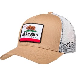 Шапка Alpinestars Cali 2.0 cap - Beige (Khaki / White) шапка,всички,шапки,alpinestars,cali,2.0,cap,beige,(khaki,white)