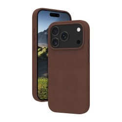 Dbramante Roskilde iPhone 17 Pro phone case - Brown (Dark Tan) други,аксесоари,dbramante,roskilde,iphone,17,pro,phone,case,brown,(dark,tan)