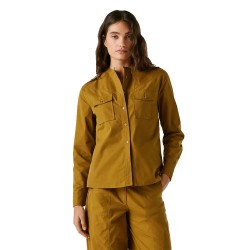 Pepe jeans Angy long sleeve blouse - Orange (Dark Amber Orange) дамски,блузи,pepe,jeans,angy,long,sleeve,blouse,orange,(dark,amber,orange)