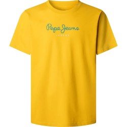 тениска,мъжки,тениски,дамски,тениски,pepe,jeans,eggo,short,sleeve,t,shirt,yellow,(siena,yellow)