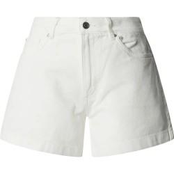 Къси панталони Pepe jeans Fabiola high waist shorts - White (White) къси,панталони,мъжки,панталони,дамски,панталони,pepe,jeans,fabiola,high,waist,shorts,white,(white)