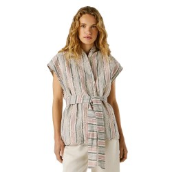 Елек Pepe jeans Genny vest - Multicolor (White) елек,дамски,жилетки,pepe,jeans,genny,vest,multicolor,(white)
