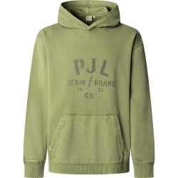 суичър,мъжки,пуловери,pepe,jeans,gunner,hoodie,green,(washed,army,green)