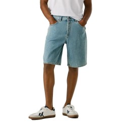 Къси панталони Pepe jeans Helix Striped Loose Tapered Fit denim shorts - Blue (Blue Denim) къси,панталони,мъжки,панталони,дамски,панталони,pepe,jeans,helix,striped,loose,tapered,fit,denim,shorts,blue,(blue,denim)