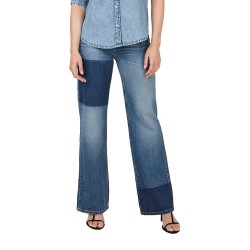 Pepe jeans Lexa Straight Fit high waist jeans - Blue (Blue Comfort) мъжки,панталони,дамски,панталони,pepe,jeans,lexa,straight,fit,high,waist,jeans,blue,(blue,comfort)