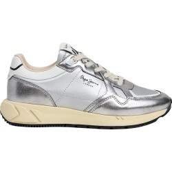 маратонки,мъжки,маратонки,дамски,маратонки,pepe,jeans,marlon,glam,trainers,silver,(silver)
