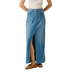 пола,дамски,поли,и,рокли,pepe,jeans,mira,long,skirt,blue,(authentic,sky,blue)