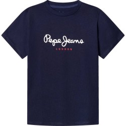 тениска,мъжки,тениски,дамски,тениски,pepe,jeans,new,art,short,sleeve,t,shirt,blue,(dulwich,blue)