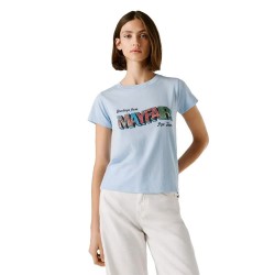 тениска,мъжки,тениски,дамски,тениски,pepe,jeans,nela,short,sleeve,t,shirt,blue,(oxford,blue)