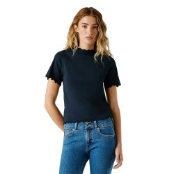 Тениска Pepe jeans Nora short sleeve T-shirt - Blue (Dulwich Blue) тениска,мъжки,тениски,дамски,тениски,pepe,jeans,nora,short,sleeve,t,shirt,blue,(dulwich,blue)