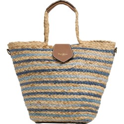 Чанта Pepe jeans Nova bag - Brown (Denim) чанта,всички,чанти,pepe,jeans,nova,bag,brown,(denim)