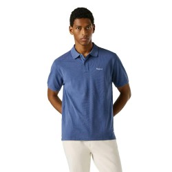 Pepe jeans Oscar short sleeve polo - Blue (Washed Navy Blue) дамски,блузи,с,яка,мъжки,блузи,с,яка,pepe,jeans,oscar,short,sleeve,polo,blue,(washed,navy,blue)