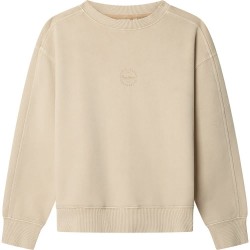 блуза,детски,блузи,pepe,jeans,william,sweatshirt,beige,(stucco,white)