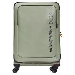 куфари,mandarina,duck,eco,coated,osv03,trolley,bag,green,(mud)