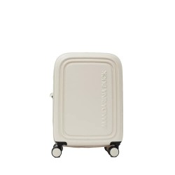 куфари,mandarina,duck,logoduck,+,szv34,trolley,bag,beige,(white,mocha)