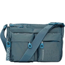 Чанта за през рамо Mandarina duck Md 20 qmt32 shoulder bag - Blue (Lunar) чанта,за,през,рамо,всички,чанти,mandarina,duck,md,20,qmt32,shoulder,bag,blue,(lunar)