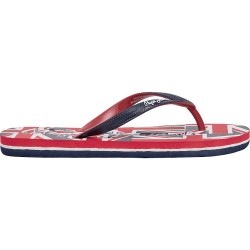 Джапанки Pepe jeans Dorset Flag flip flops - Red (Navy) джапанки,мъжки,джапанки,и,чехли,дамски,сандали,и,чехли,pepe,jeans,dorset,flag,flip,flops,red,(navy)
