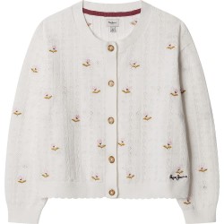 жилетка,мъжки,пуловери,дамски,пуловери,pepe,jeans,fancy,cardigan,beige,white,(mousse,white)