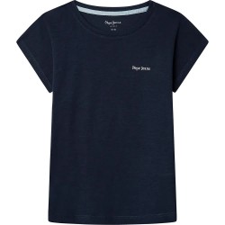 Тениска Pepe jeans Grimmy short sleeve T-shirt - Blue (Navy) тениска,мъжки,тениски,дамски,тениски,pepe,jeans,grimmy,short,sleeve,t,shirt,blue,(navy)