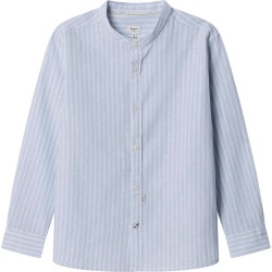 Риза с дълъг ръкав Pepe jeans James long sleeve shirt - Blue (Sky Blue) риза,с,дълъг,ръкав,дамски,ризи,мъжки,ризи,pepe,jeans,james,long,sleeve,shirt,blue,(sky,blue)