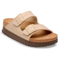 Сандали Birkenstock Arizona Flex platform sandals - Beige (BF Sandcastle VEG) сандали,дамски,сандали,и,чехли,birkenstock,arizona,flex,platform,sandals,beige,(bf,sandcastle,veg)