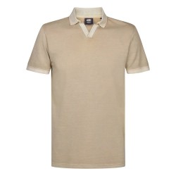дамски,блузи,с,яка,мъжки,блузи,с,яка,petrol,industries,m,1060,pol910,short,sleeve,polo,beige,(light,tan)