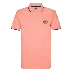 дамски,блузи,с,яка,мъжки,блузи,с,яка,petrol,industries,m,1060,pol137,short,sleeve,polo,orange,(light,coral)