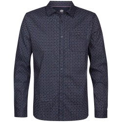 Риза с дълъг ръкав Petrol industries M-1060-SIL407 long sleeve shirt - Blue (Navy Blue) риза,с,дълъг,ръкав,дамски,ризи,мъжки,ризи,petrol,industries,m,1060,sil407,long,sleeve,shirt,blue,(navy,blue)