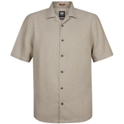 Риза с къс ръкав Petrol industries M-1060-SIS430 short sleeve shirt - Beige (Light Tan) риза,с,къс,ръкав,дамски,ризи,мъжки,ризи,petrol,industries,m,1060,sis430,short,sleeve,shirt,beige,(light,tan)
