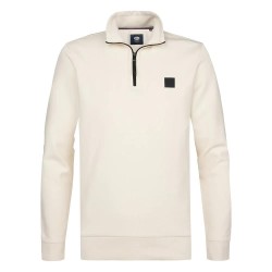 Блуза Petrol industries M-1060-SWC323 full zip sweatshirt - Beige (Seashell) блуза,мъжки,пуловери,petrol,industries,m,1060,swc323,full,zip,sweatshirt,beige,(seashell)