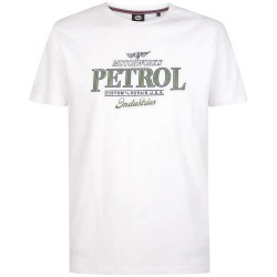 Тениска Petrol industries M-1060-TSR060 short sleeve T-shirt - White (Bright White) тениска,мъжки,тениски,дамски,тениски,petrol,industries,m,1060,tsr060,short,sleeve,t,shirt,white,(bright,white)