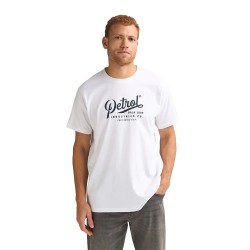 Тениска Petrol industries M-1060-TSR117 short sleeve T-shirt - White (Bright White) тениска,мъжки,тениски,дамски,тениски,petrol,industries,m,1060,tsr117,short,sleeve,t,shirt,white,(bright,white)
