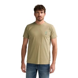 Тениска Petrol industries M-1060-TSR155 short sleeve T-shirt - Green (Light Tan) тениска,мъжки,тениски,дамски,тениски,petrol,industries,m,1060,tsr155,short,sleeve,t,shirt,green,(light,tan)